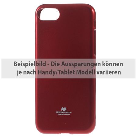 Goospery - Hülle für HTC One A9s - TPU Soft Case - Jelly Series - rot