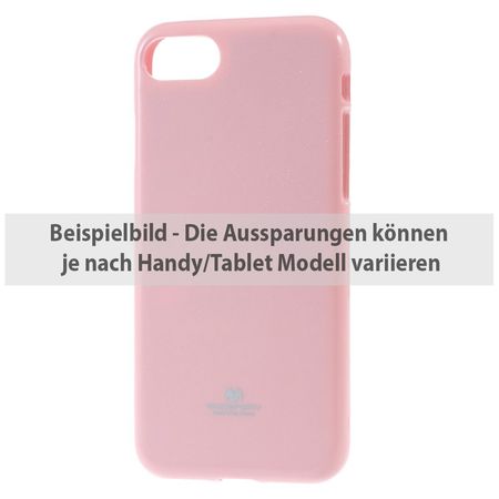 Goospery - Hülle für HTC One A9s - TPU Soft Case - Jelly Series - pink