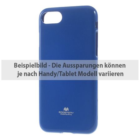 Goospery - Hülle für Sony Xperia XA - TPU Soft Case - Jelly Series - navy