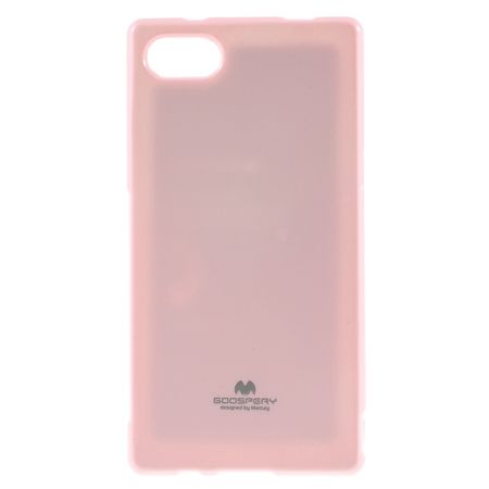 Goospery - Sony Xperia Z5 Compact Handy Hülle - TPU Soft Case - Pearl Jelly Series - rosa