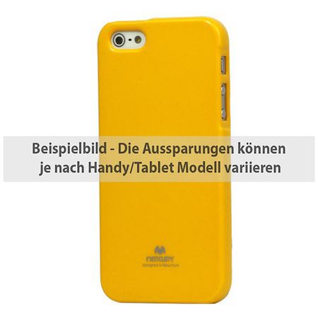 Goospery - Hülle für Sony Xperia Z5 Compact - TPU Soft Case - Jelly Series - gelb