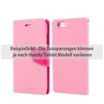 Goospery - iPad Pro 12.9 Hülle - Tablet Bookcover - Fancy Diary Series - rosa/pink