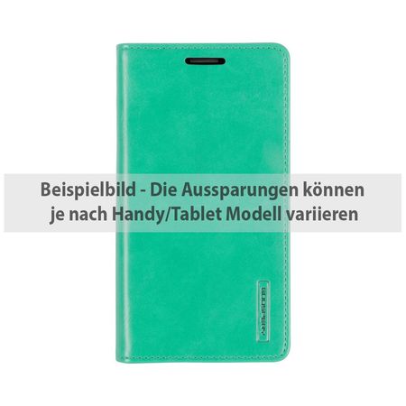 Goospery - Handyhülle für Huawei P9 Plus - Case aus Leder - Blue Moon Series - mint