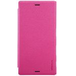 Nillkin - Sony Xperia XZ/XZs Handyhülle - Smart Case aus Leder - Sparkle Series - rosa