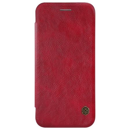 Nillkin - Google Pixel Hülle - Leder Book Case - Qin Series - rot