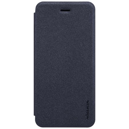 Nillkin - iPhone SE (2022) / SE (2020) / 8 / 7 Handyhülle - Funkelndes Leder Case - Sparkle Series - schwarz