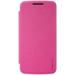 Nillkin - Lenovo Moto G4 Play Hülle - Leder Cover - Sparkle Series - pink