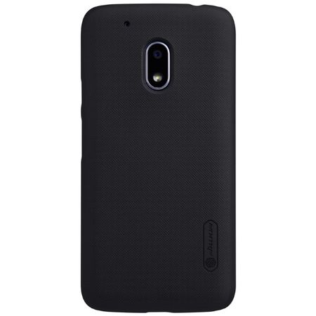 Nillkin - Lenovo Moto G4 Play Handyhülle - Plastik Case - Super Frosted Shield Series - schwarz