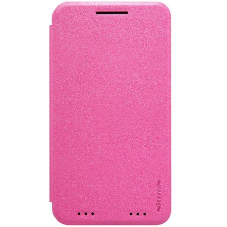 Nillkin - Hülle für Lenovo Moto X Force - Leder Case - Sparkle Series - pink