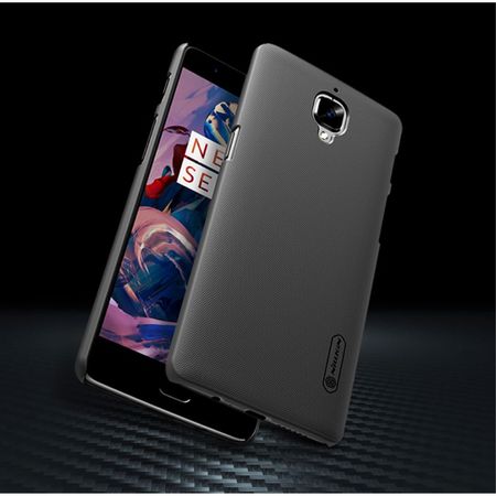 Nillkin - OnePlus3 Case - Plastik Case - Super Frosted Shield Series - schwarz