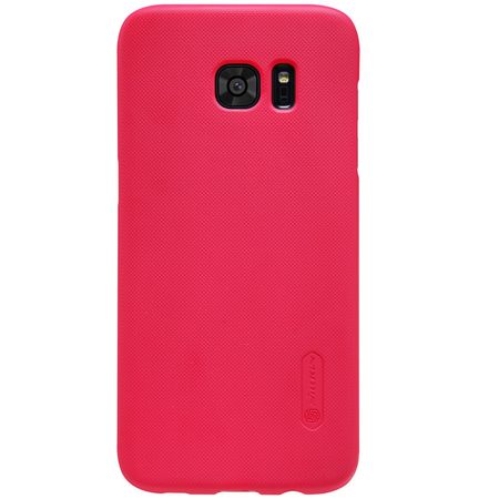 Nillkin - Samsung Galaxy S7 Edge Hülle - Plastik Case - Super Frosted Shield Series - rot