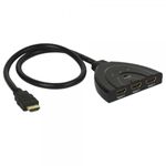 3 Port HDMI Switch Adapter - 1080P 2.5Gbps - schwarz