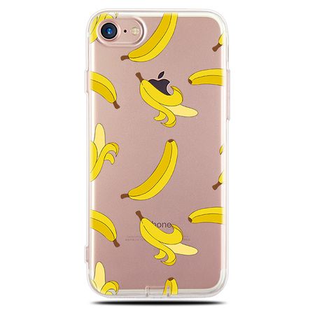 iPhone 6 Plus/6S Plus Hülle - Biegsames Plastik Case - Bananen