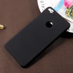 Handy Case für Huawei P8 Lite (2017) - Case aus gummiertem Hartplastik - schwarz
