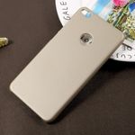 Handy Case für Huawei P8 Lite (2017) - Case aus gummiertem Hartplastik - gold