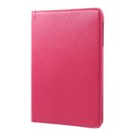 Samsung Galaxy Tab S3 9.7 Hülle - Cover aus Leder - rotierbar und mit Litchitextur - rosa