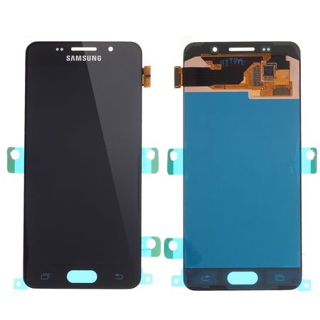 OEM - Samsung Galaxy A3 (2016) LCD Display und Digitizer Ersatzteil - schwarz