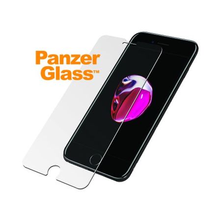 PanzerGlass - iPhone 8 Plus / 7 Plus Displayschutz aus gehärtetem Glas - Classic (2004) - weiss