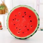 Deko Kissenbezug Frucht (ohne Kissen) - Stylisches Wohnaccessoire - Wassermelone