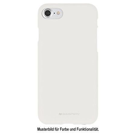 Goospery - iPhone 6 Plus/6S Plus Handy Cover - TPU Soft Case - SF Jelly Series - weiss