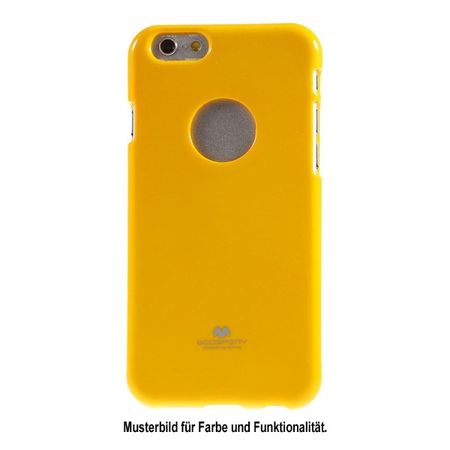 Goospery - Handy Case für Huawei P10 - TPU Softcase - Pearl Jelly Series - gelb