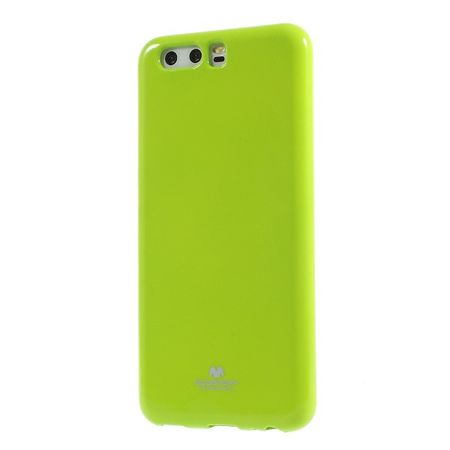 Goospery - Handy Case für Huawei P10 - TPU Softcase - Pearl Jelly Series - lime