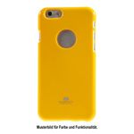 Goospery - Handy Case für Huawei P8 Lite (2017) - TPU Softcase - Pearl Jelly Series - gelb