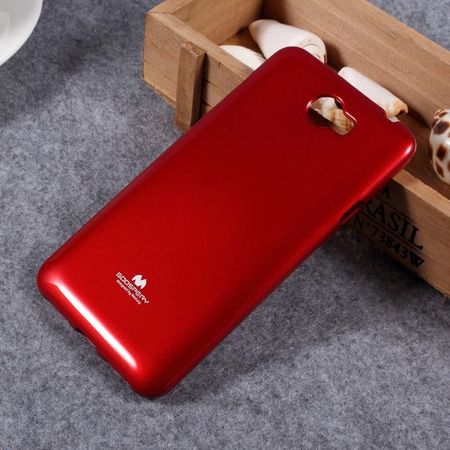 Goospery - Handy Case für Huawei Y5 II/Y5 2 - TPU Softcase - Pearl Jelly Series - rot