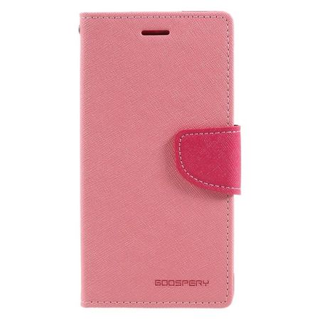 Goospery - Motorola Moto G5 Hülle - Handy Bookcover - Fancy Diary Series - rosa/pink