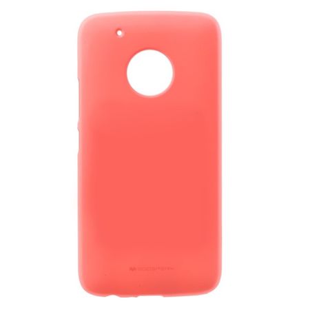 Goospery - Handy Case für Motorola Moto G5 - TPU Softcase - Pearl Jelly Series - pink