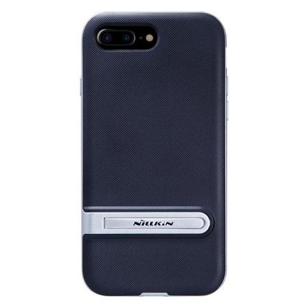 Nillkin - iPhone 8 Plus / 7 Plus Handyhülle - Robustes Case aus Plastik - mit Kickstand - Youth Series - silber