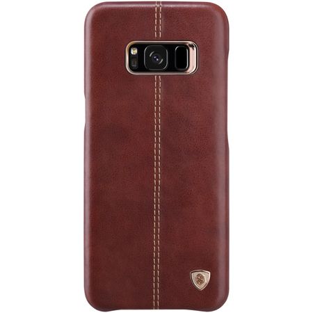 Nillkin - Samsung Galaxy S8 Plus Handy Hülle - Case aus Leder/Plastik - Englon Series - braun