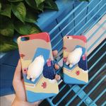 iPhone 8 Plus / 7 Plus Handyhülle - TPU Softcase - 3D Soft Squishy - Polarbär