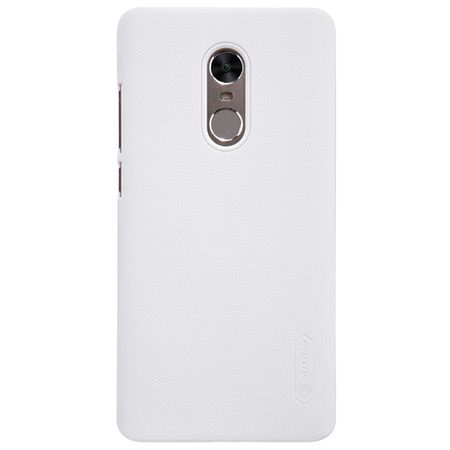 Nillkin - Xiaomi Redmi Note 4X Hülle - Plastik Case - Super Frosted Shield Series - inklusive Schutzfolie - weiss