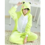 Frosch Kostüm - Onesie Frosch - Pyjama Grösse L