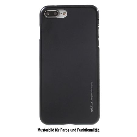 Goospery - Handy Hülle für Xiaomi Mi6 - TPU Soft Case - i Jelly Metal Series - dark navy