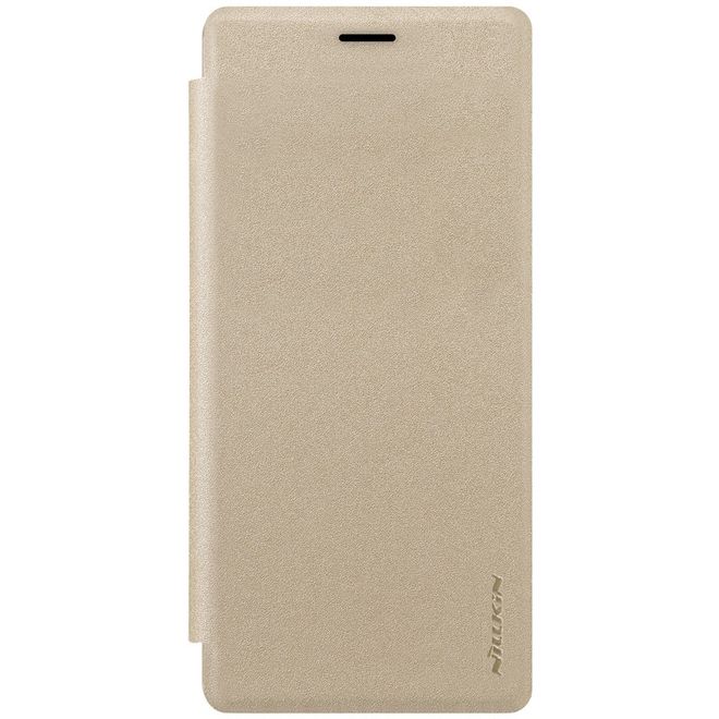 Nillkin - Samsung Galaxy Note 8 Hülle - Funkelndes Leder Case - Sparkle Series - gold