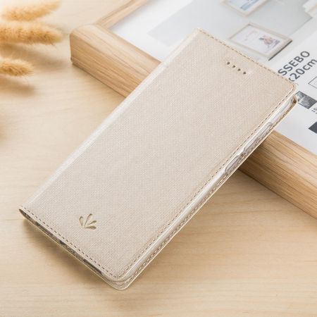 Vili Dmx - Google Pixel 2 XL Handyhülle - Case aus Leder - mit Kreuzmuster - beige