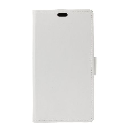 Google Pixel 2 XL Hülle - Crazy Horse Handy Bookcover - mit Standfunktion - weiss