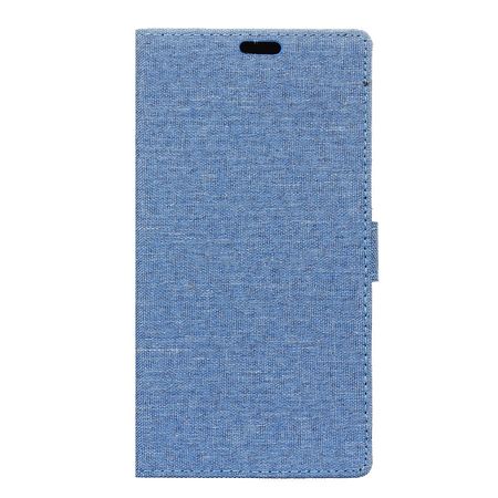 Motorola Moto X4 Hülle - Bookcover - mit Standfunktion - blau