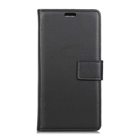 OnePlus 5 Handyhülle - Magnetisches Case aus Leder - mit Standfunktion - schwarz