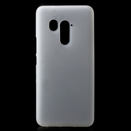 HTC U11 Plus Handy Hülle - TPU Softcase - matt - weiss