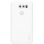 Nillkin - LG V30 Hülle - Plastik Case - Super Frosted Shield Series - weiss