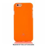 Goospery - iPhone XS / X Handyhülle - Case aus Plastik - Fluorescence Jelly Series - orange