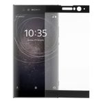 Sony Xperia XA2 Anti-Explosions Schutzglas - aus gehärtetem Glas - deckt gesamte Vorderseite ab - schwarz