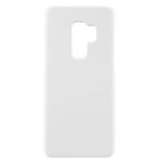 Samsung Galaxy S9 Plus Handyhülle - Gummiertes Hartplastik Case - weiss