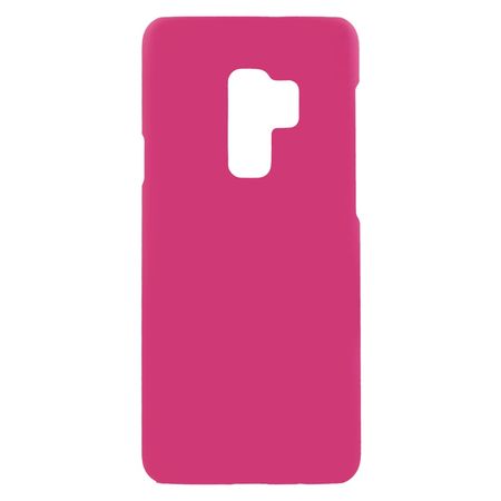 Samsung Galaxy S9 Plus Handyhülle - Gummiertes Hartplastik Case - rosa