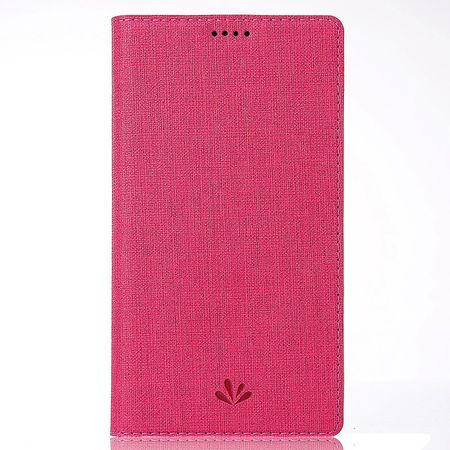 Vili Dmx - Sony Xperia XA2 Ultra Hülle - Case aus Leder - mit Standfunktion - rosa