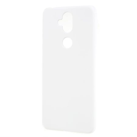 Asus Zenfone 5 Lite (ZC600KL) Handy Hülle - Gummiertes Case aus Hartplastik - weiss