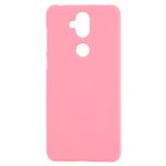 Asus Zenfone 5 Lite (ZC600KL) Handy Hülle - Gummiertes Case aus Hartplastik - pink